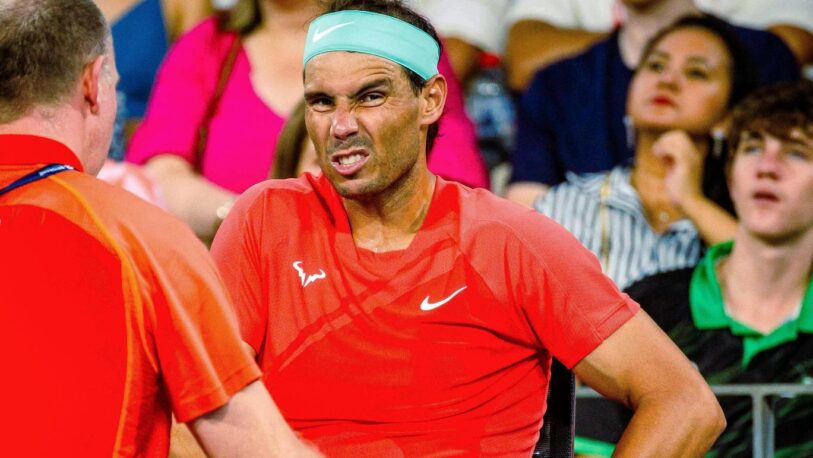 Rafael Nadal se lesionó y no jugará el Abierto de Australia