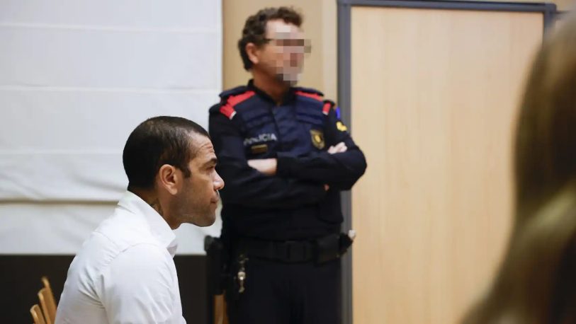 Dani Alves negó la agresión sexual ante el tribunal de Barcelona