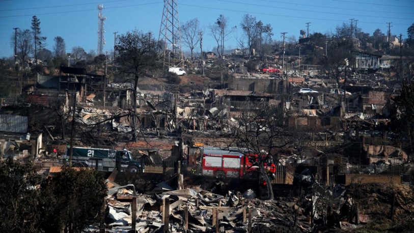 Hay al menos 19 muertos por los incendios en Chile