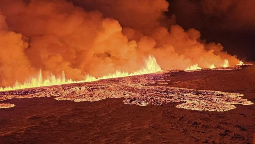 Nueva erupción volcánica en el sur de Islandia en menos de un mes