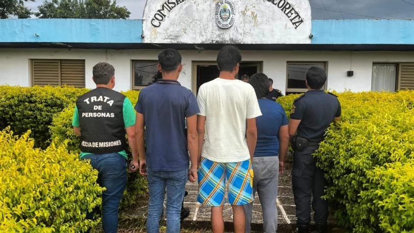 Rescataron a tres misioneros víctimas de trata de personas en Corrientes