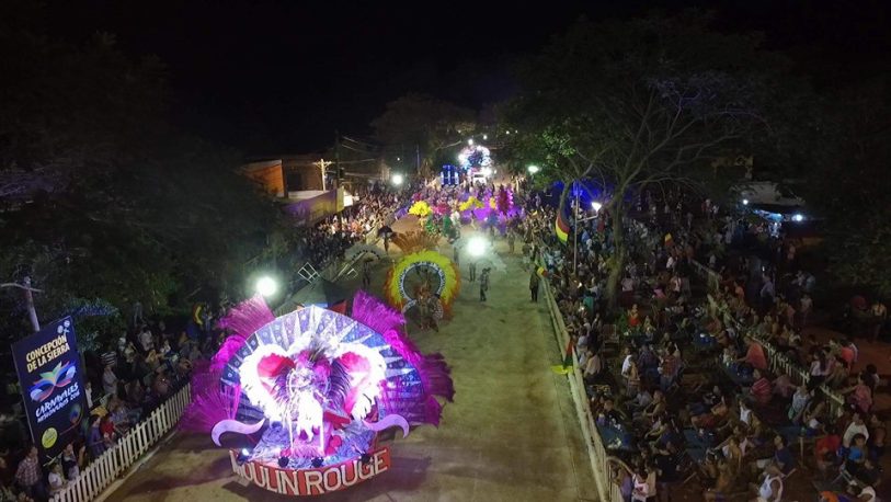 Concepción de la Sierra se prepara para el Festival del Carnaval