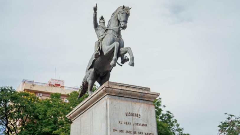 Posadas conmemoró el natalicio del General José de San Martín