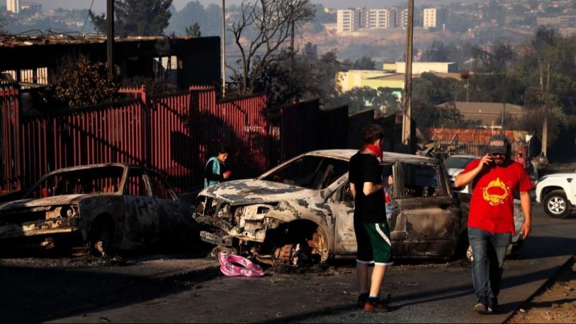 Los incendios forestales en Chile dejaron más de un centenar de fallecidos