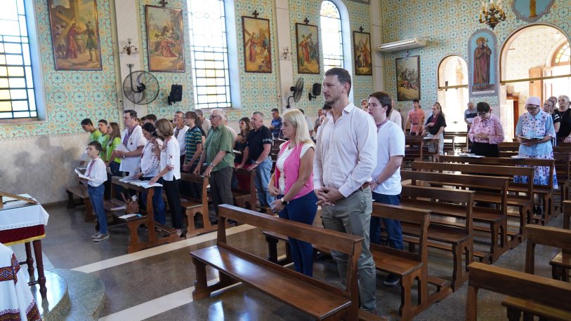 Realizaron en Apóstoles una misa por el segundo aniversario de la invasión de Rusia a Ucrania