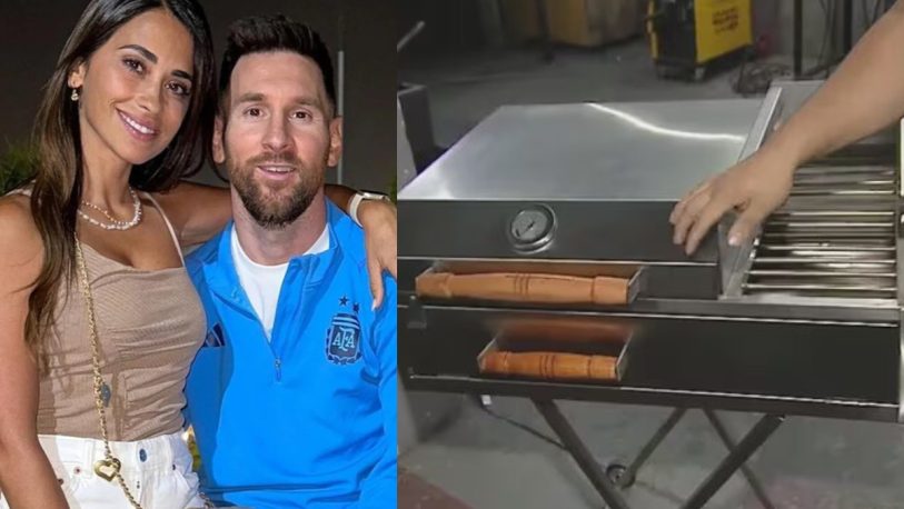 Vende parrillas y un mensaje de la familia Messi le cambió la vida