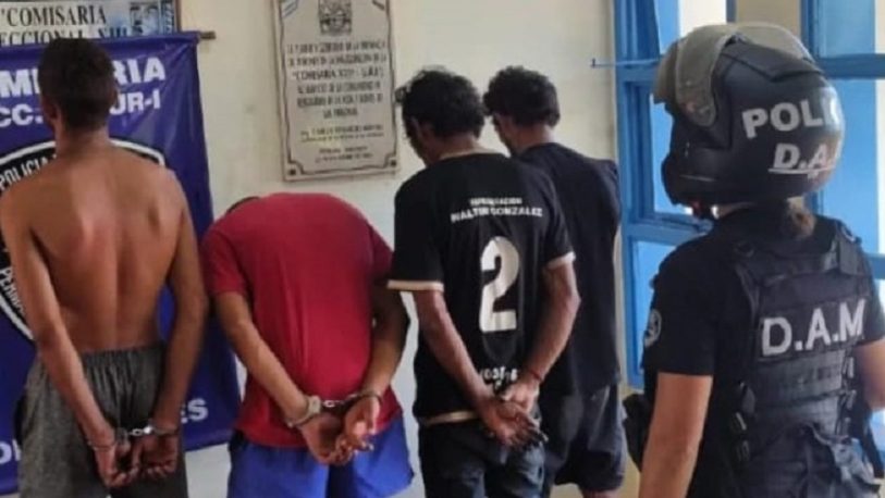 Arrestaron a otros cuatro robacables en Posadas: quemaban los cables para vender el material
