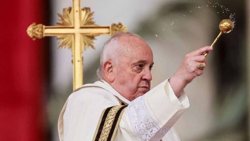 En su mensaje por las Pascuas, el Papa Francisco pidió un cese inmediato del fuego en Gaza
