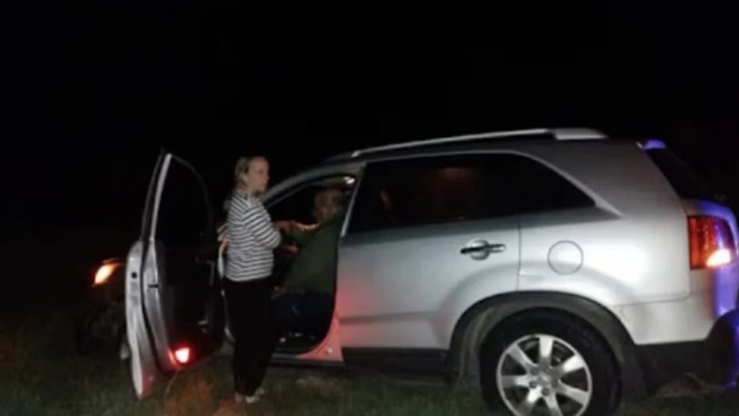 Roly Serrano chocó con su auto y quedó internado en Baradero