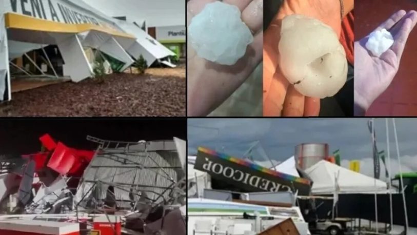 Un fuerte temporal dejó destrozos en varias partes del país