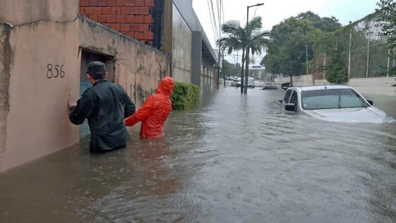 Asistieron a las personas afectadas por las intensas precipitaciones en Corrientes