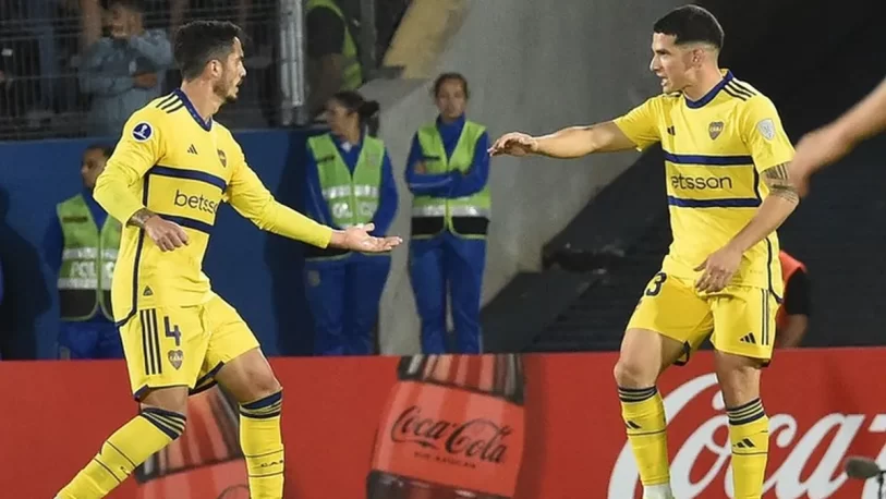 Copa Sudamericana: Boca le ganó 2-1 a Trinidense en Paraguay