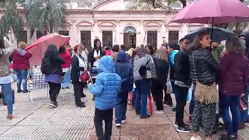 Manifestación masiva de la docencia provincial en Posadas