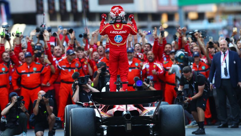 Fórmula 1: Leclerc se hizo fuerte como local y ganó el Gran Premio de Mónaco