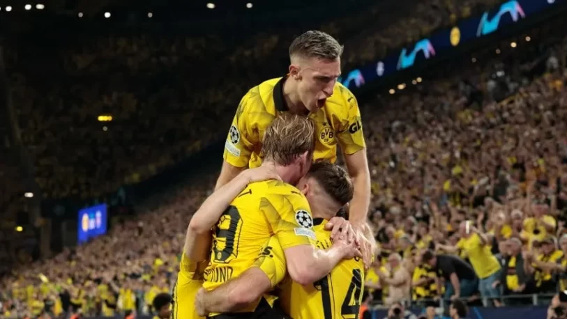 Borussia Dortmund venció a PSG en la primera semi de Champions League