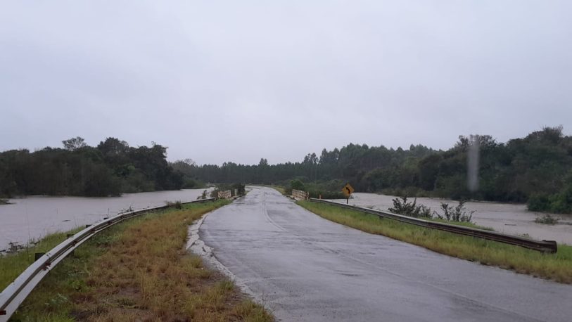 El temporal de lluvia afectó a Concepción de la Sierra