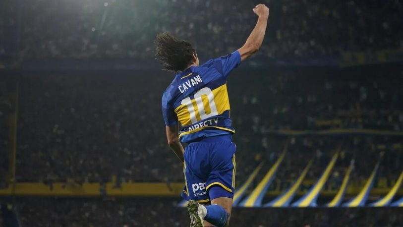 Boca le ganó a Vélez con gol de Cavani y consiguió su segundo triunfo
