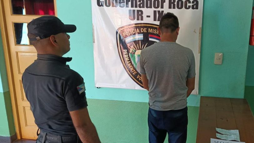 Detienen a un estafador en Gobernador Roca por compra fraudulenta de yerba mate