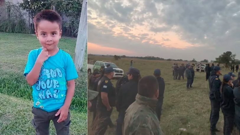 Corrientes: desesperada búsqueda de un nene de 5 años que fue al monte a juntar naranjas y no volvió