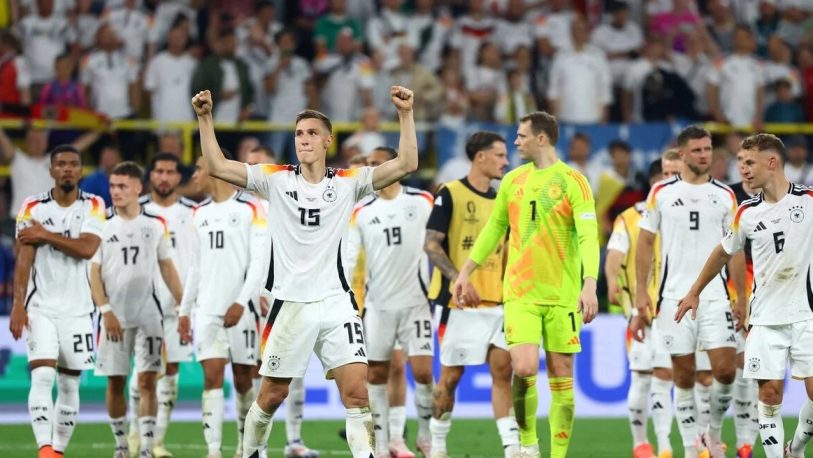 Alemania avanzó a cuartos de final de la Eurocopa 2024 tras vencer a Dinamarca