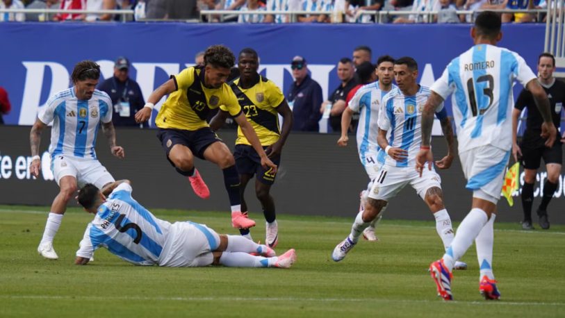 La Selección Argentina le ganó a Ecuador en el primer amistoso previo a la Copa América