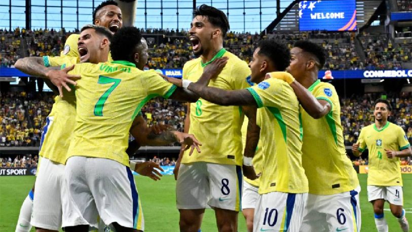 Brasil goleó 4-1 a Paraguay y acaricia la clasificación a cuartos de la Copa América 2024