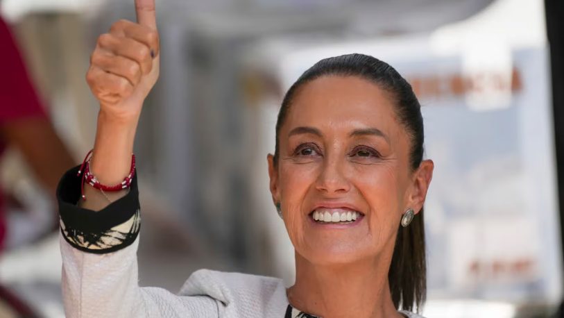 Claudia Sheinbaum se convirtió en la primera presidenta de México