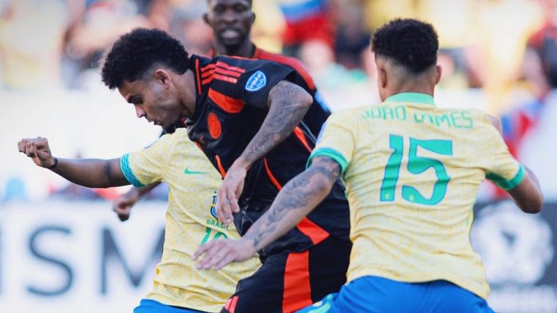 Brasil apenas empató con Colombia y enfrentará a Uruguay en cuartos