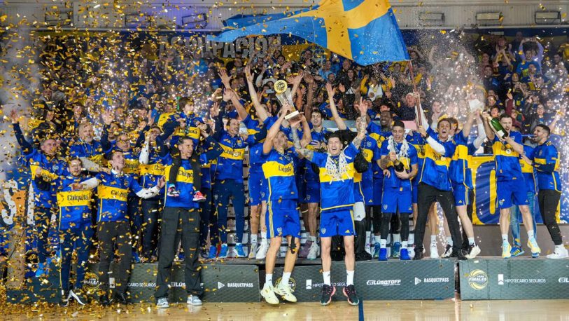 Boca le ganó a Instituto y salió campeón de la Liga Nacional de Básquet después de 17 años